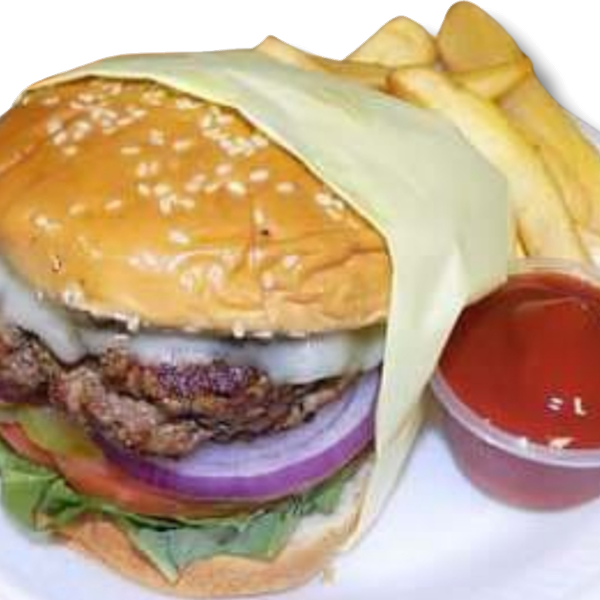 Large Angus Avocado Cheeseburger